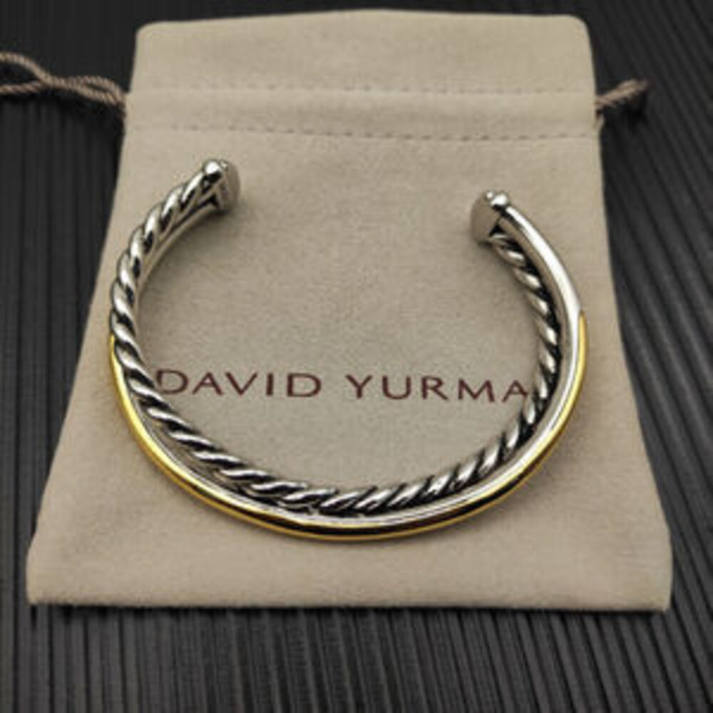 David Yurman Cylindrical Cross-Tie Bracelet